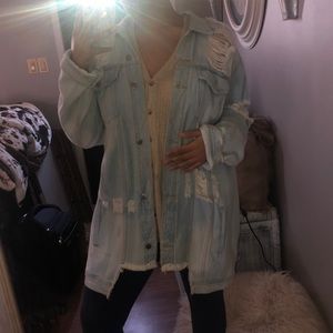 Light washed jean jacket